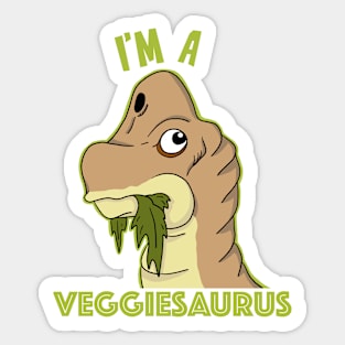 I'm a Veggiesaurus Brachiosaurus Sticker